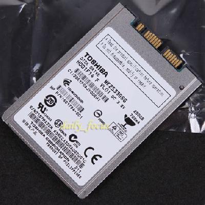 250 GB 1.8" HDD MK2533GSG Toshiba 1.8 SATA Hard Drive